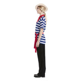 Disfraz de Gondolero Venecia para adulto unisex Perfil