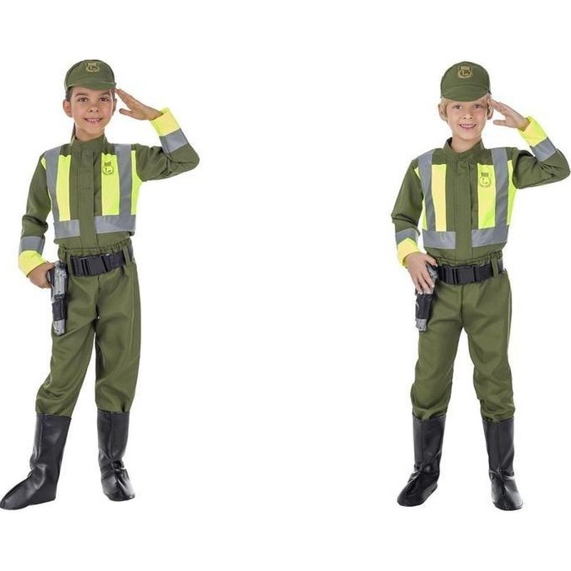 Disfraz de Guardia Civil Tráfico infantil Unisex