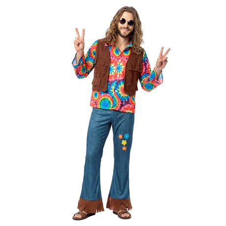 Disfraz de Hippie Chill para hombre