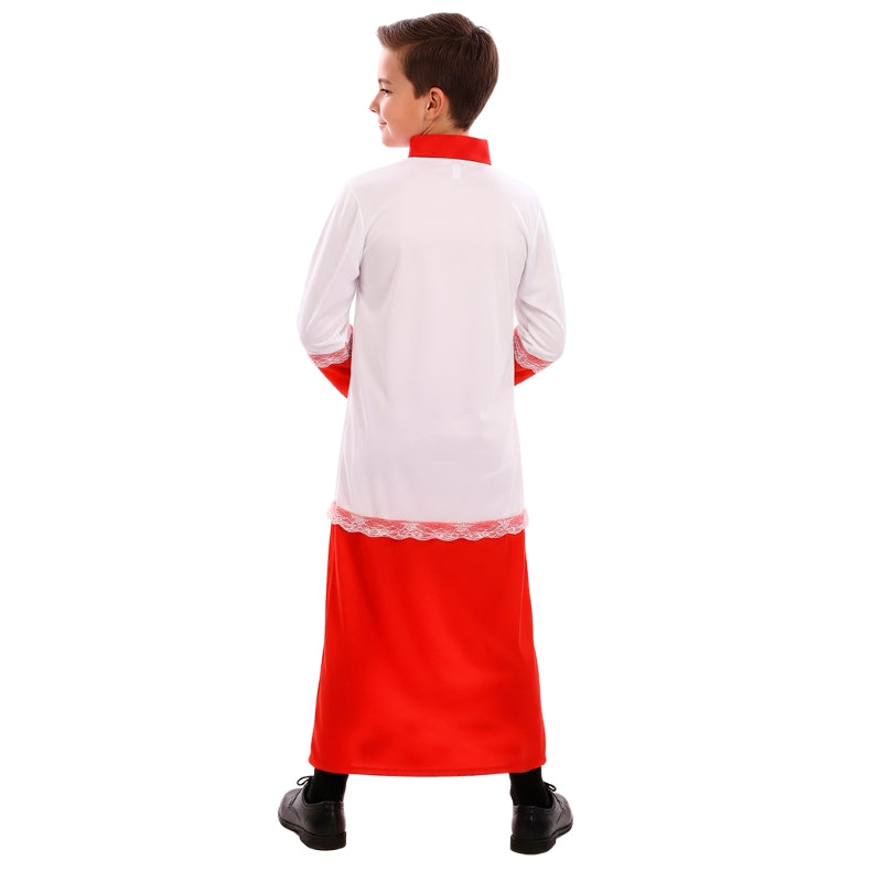 Disfraz de Monaguillo Clásico para niño Espalda