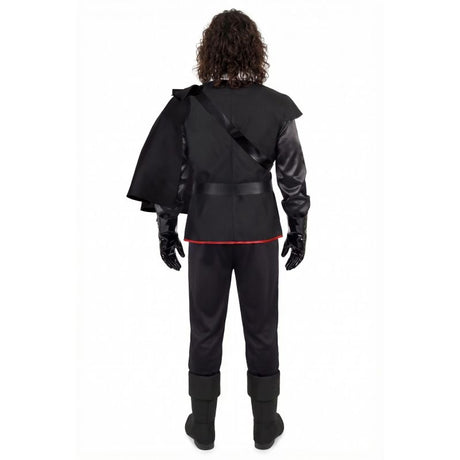Disfraz de Mosquetero Porthos para hombre Espalda