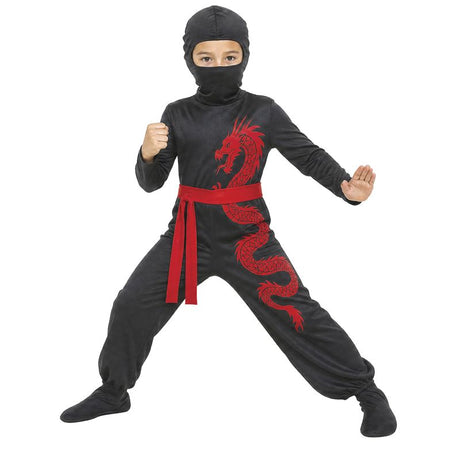 Disfraz de Ninja Red Dragon infantil