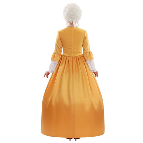 Disfraz de Noble Época para mujer Espalda