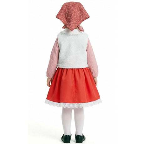 Disfraz de Pastorcita Clásica para niña Espalda