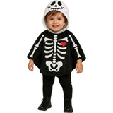 Disfraz de Poncho Skellington para bebé