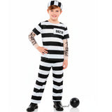 Disfraz de Preso Tatuado para niño Bis