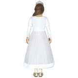 Disfraz de Princesa de las Nieves para niña Espalda