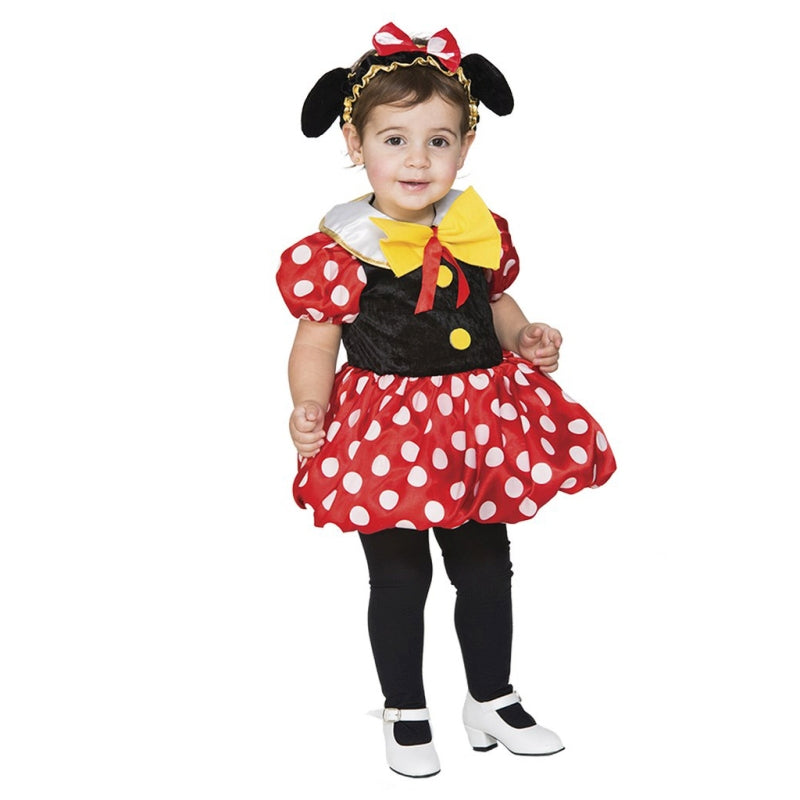 Disfraz de Ratita Minnie para bebé