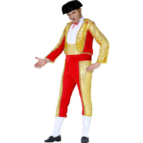 Disfraz de Torero Clásico de Luces para hombre