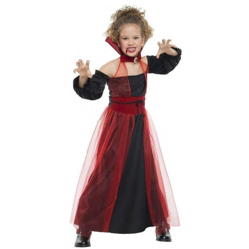 Disfraz de Vampiresa Inmortal para niña