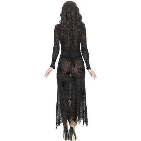 Disfraz de Vestido Encaje Gótico para mujer Espalda