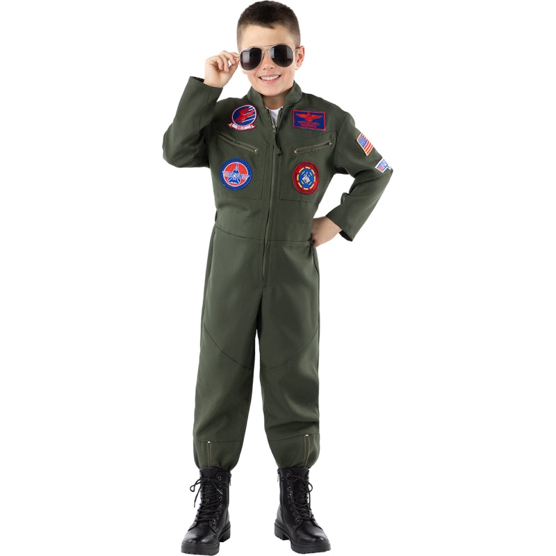 Disfraz de Aviador de Top Gun para niño