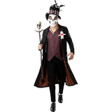 Disfraz de Esqueleto Vudú para hombre