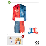 Disfraz de Harley Quinn para niña Contenido