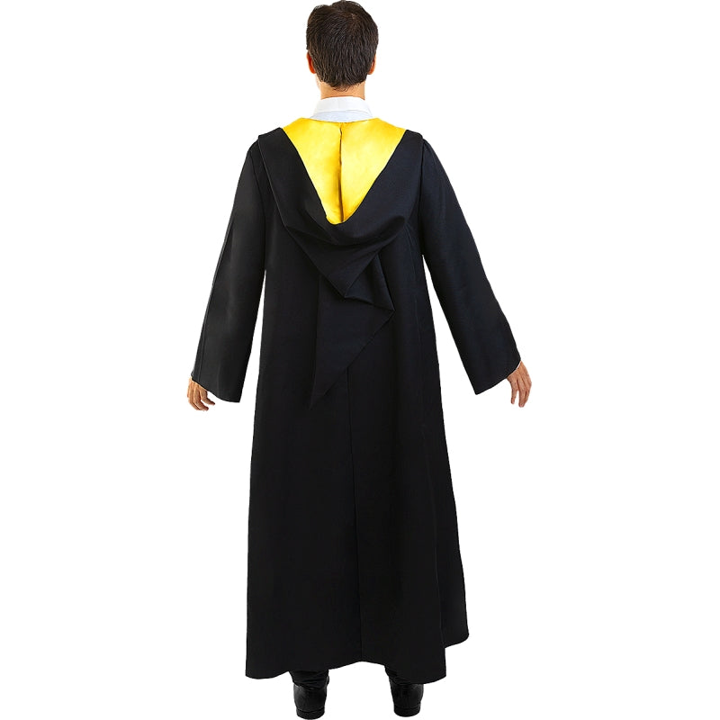 Disfraz de Hufflepuff de Hogwarts para adulto Espalda