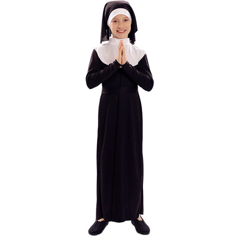 Disfraz de Monja del convento para niña