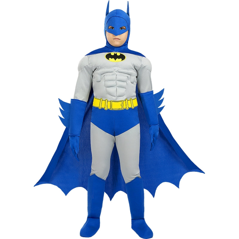 Disfraz de Batman The Brave and the Bold deluxe para niño Bis 2