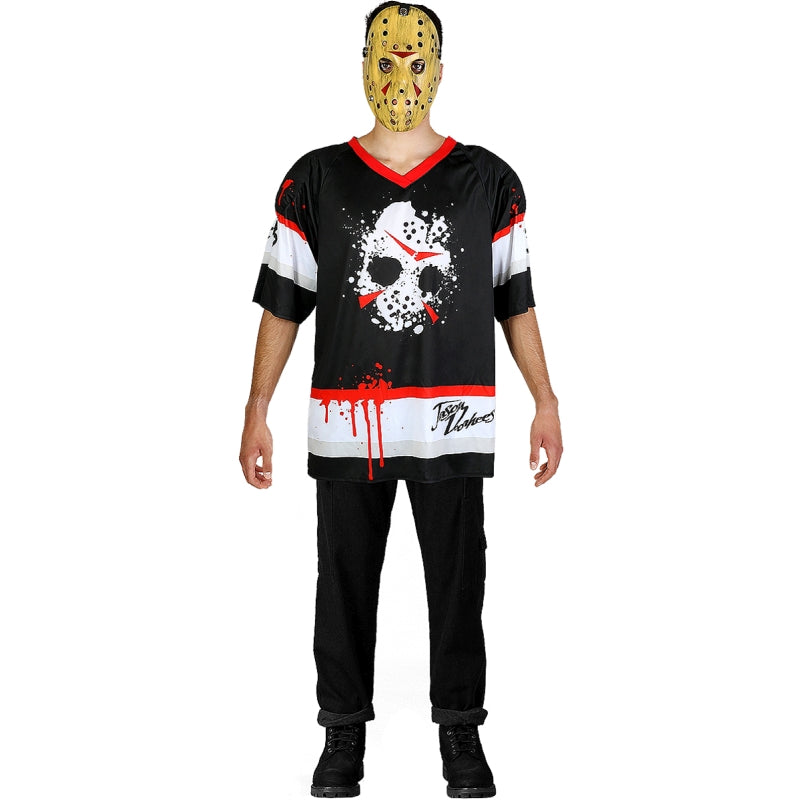 Disfraz de Jason Viernes 13 hockey para hombre