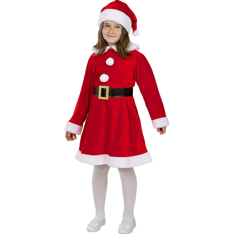 Disfraz de Mamá Noel Deluxe para niña