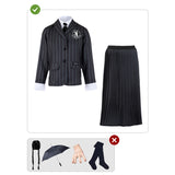 Disfraz de Miércoles Addams uniforme Wednesday para mujer Contenido