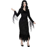 Disfraz de Morticia Addams de La Familia Addams para mujer Bis