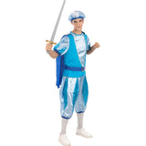 Disfraz de Principe Azul con Capa para hombre Bis