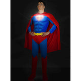 Disfraz de Superman Lights On  para hombre Luz Bis
