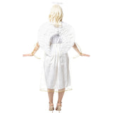 Disfraz de Ángel Deluxe para mujer Espalda