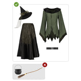 Disfraz de Bruja Deluxe para mujer Contenido