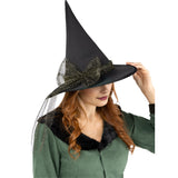 Disfraz de Bruja Deluxe para mujer Detalle
