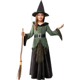Disfraz de Bruja Deluxe para niña Bis