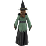 Disfraz de Bruja Deluxe para niña Espalda