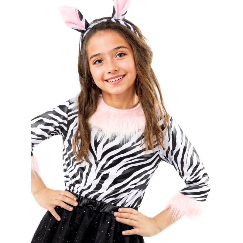 Disfraz de Cebra con Tutú para niña Detalle