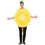 Disfraz de Limón Amarillo adulto unisex