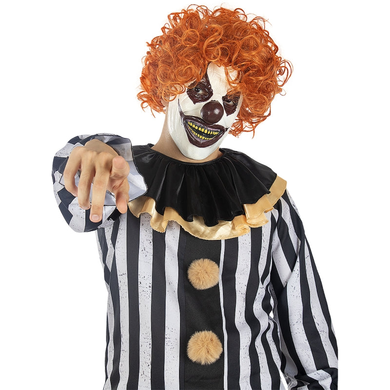 Disfraz de Payaso Macabro para hombre Detalle