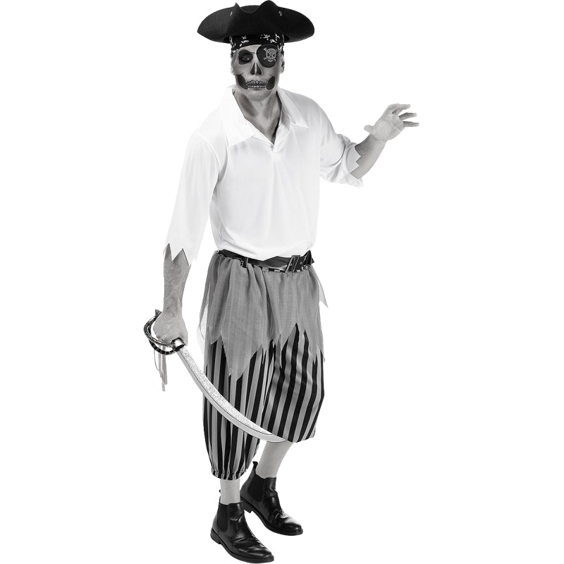 Disfraz de Pirata Zombie  para hombre