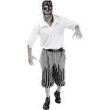 Disfraz de Pirata Zombie  para hombre Bis