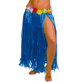 Falda Hawaiana larga azul
