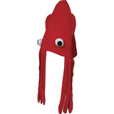 Gorro Calamar rojo Perfil