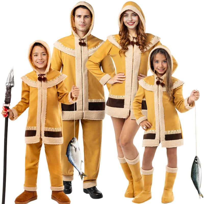 Disfraces Esquimales Polo Norte para grupos y familias