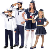 Disfraces Marineros Azules para grupos y familias