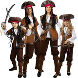 Disfraces Piratas Colección Caribe para grupos y familias