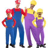 Disfraces Súper Marios y Warios para grupos y familias