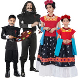Disfraces Velázquez y Frida Kahlo para grupos y familias
