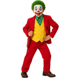 Disfraz de Joker rojo para niño