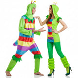 Déguisements Vers Multicolores