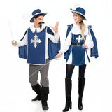 Déguisements Mousquetaires Bleus