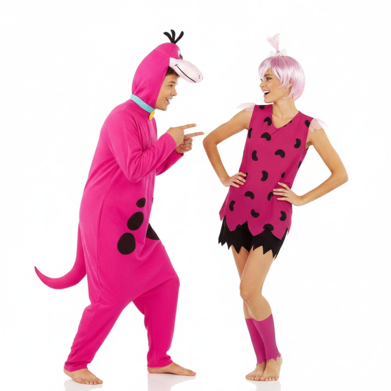 Déguisements Dino et Pebbles des Pierrafeu
