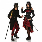 Déguisements Vampires Lord et Lady Steampunk