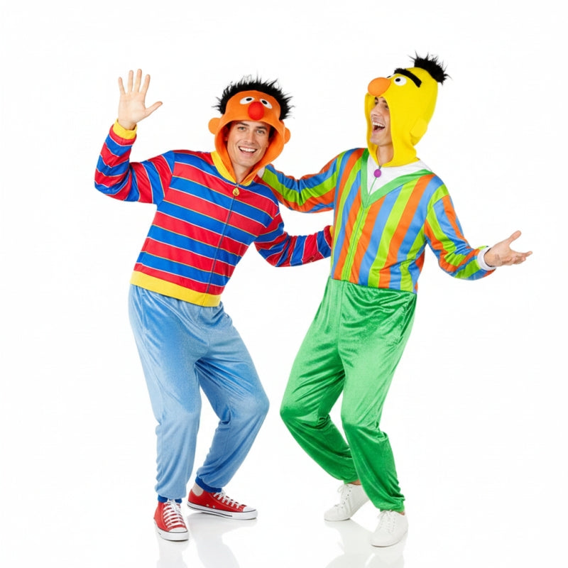 Duo de Bert et Ernie de 1 Rue Sésame